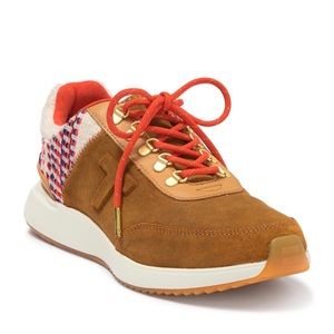 NIB Toms 8 Arroyo Sneaker Carmel Brown Waxy Suede